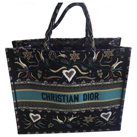 cabas christian dior noir|Dior Book Tote .